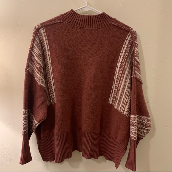 Altar'd State Terracotta Knit Sweater - Picture 3 of 8